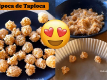 Enjoou de pipoca de milho? Então vem aprender como fazer esse snack diferente com tapioca granulada!