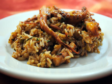 Risoto de polvo