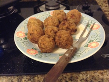 Almôndega de soja da Nina Rosa