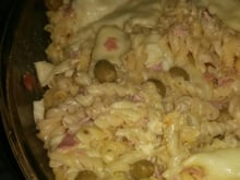 Macarrão ao molho branco no forno