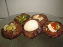 Almôndegas recheadas