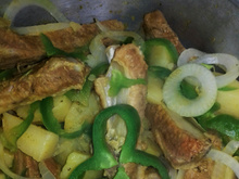 Costelinha com batata