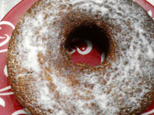 Bolo de bananas amassadas