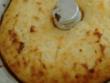 Bolo de aipim cremoso