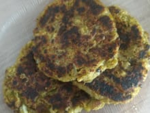 Hambúrguer vegetariano de ervilha