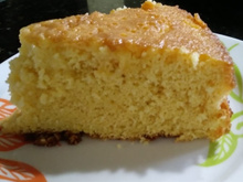 Bolo refrigerante de laranja