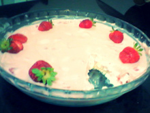 Sobremesa de morango