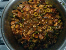Picadinho de carnes