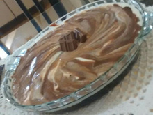 Torta mousse de limão e chocolate