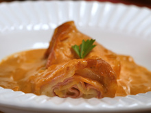 Rondelli com massa de pastel