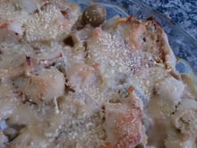 Torta de frango de panela