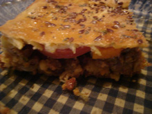 Torta de carne moída