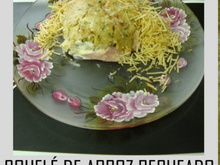 Souflé de arroz recheado do Lúcio Cezar
