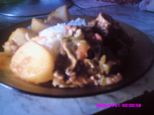 Suan de carneiro marinada à moda do Vagner