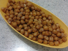 Aperitivo de grão de bico