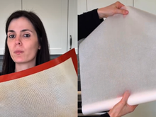 Barbara, especialista em meio ambiente: "Nem pense em usar papel manteiga, é melhor optar por essas folhas fáceis de limpar”