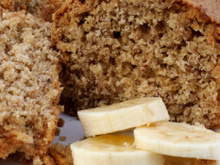 Bolo integral de banana