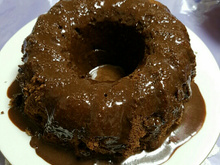 Cobertura de chocolate crocante para bolo