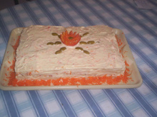 Torta fria de pão de forma