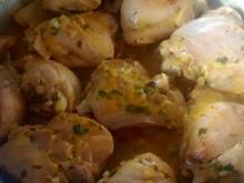 Frango ao molho de laranja