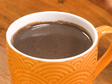 Chocolate quente fit