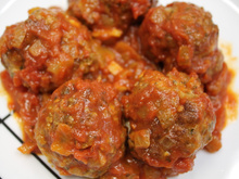 Almôndegas de carne moída