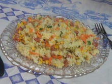 Arroz de panela de pressão da Josi