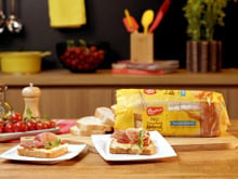 Bruschetta com Bauducco Pão
