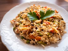 Risoto especial de Natal