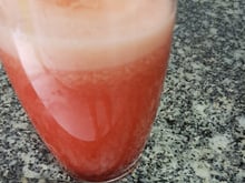 Suco de melancia com maracujá - simples