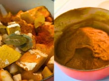 Nem manteiga, nem leite: o meu purê de abóbora cabotiá é muito gostoso e saudável, o segredo está no tempero!