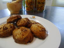 Cookies maravilhosos de chocolate