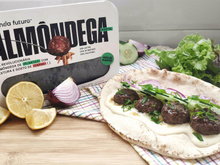 Beirute mediterrâneo com maionese de castanhas