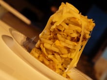 Torre de batata frita baiana