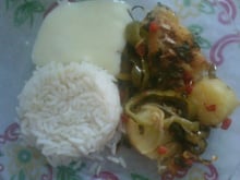 Bacalhau simples ao forno
