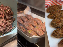 Descobri uma receita de quibe recheado e assado (sem farinha de trigo!) que fica divina, todo mundo aqui em casa ama!