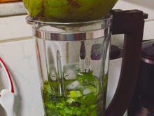 Suco detox verde