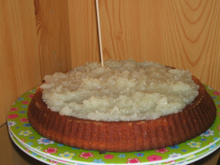 Bolo de Laranja com Coco