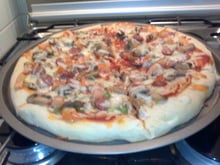 Massa de pizza deliciosa