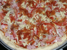 Massa de pizza fácil 