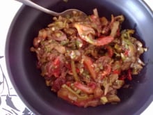 Salada de berinjela deliciosa da Cida