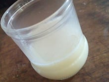 Leite de soja sabor baunilha
