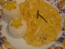 Frango com creme de milho