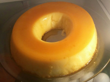 Pudim de tapioca com coco