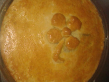 Torta salgada de frango