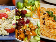 3 opções refrescantes de almoço para encarar a sétima onda de calor do ano