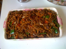 Yakissoba pratico e delicioso