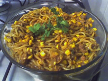 Macarrão de sardinha