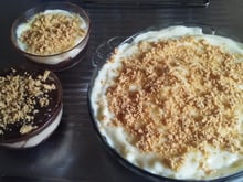 Pavê de chocolate e creme prático