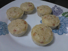 Bolinho de arroz assado